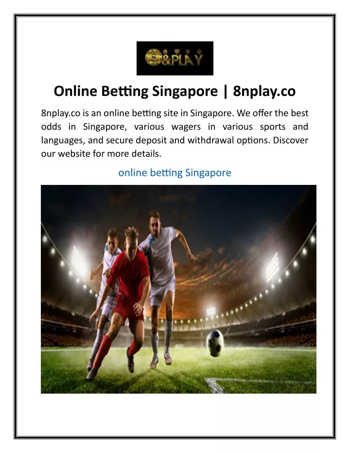 online betting singapore 8nplay co