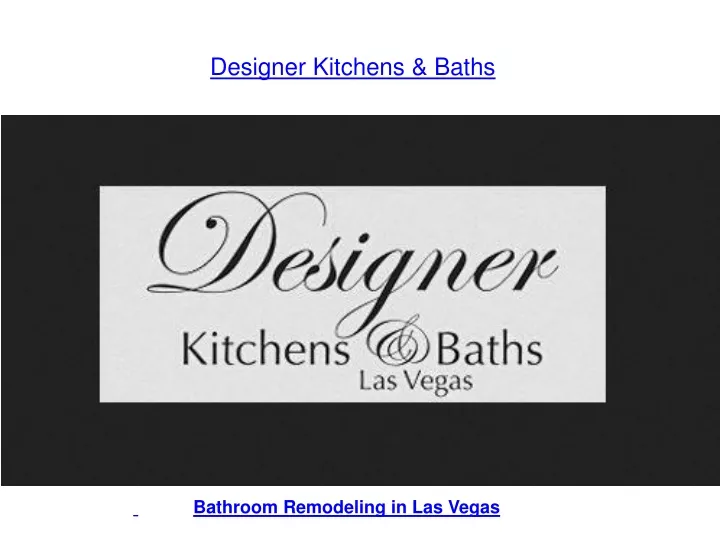 designer kitchens baths