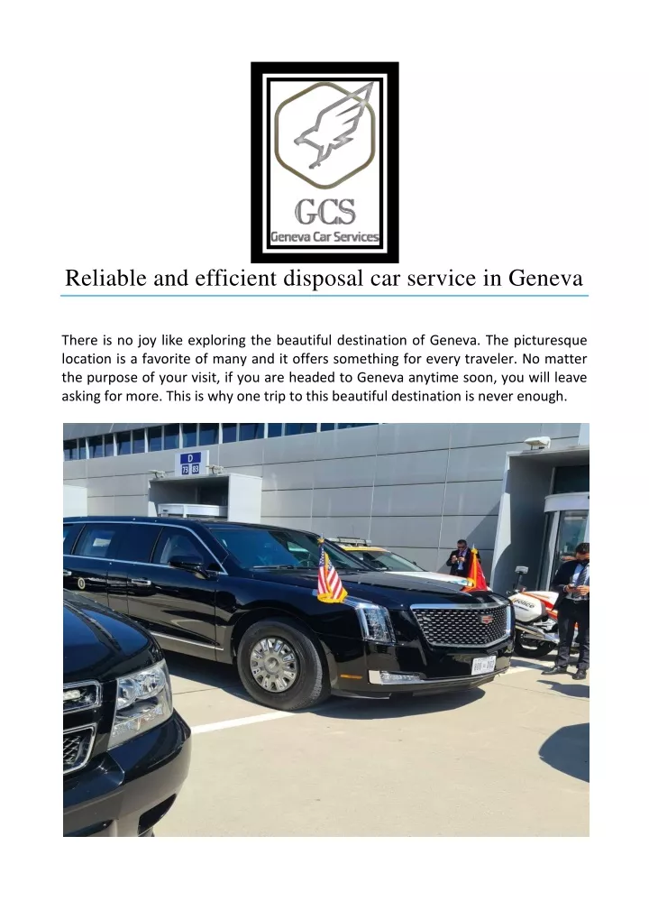 reliable and efficient disposal car service