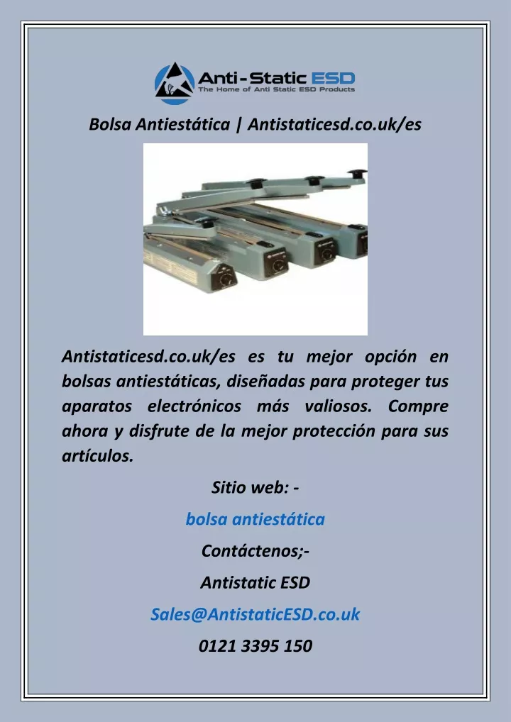 bolsa antiest tica antistaticesd co uk es