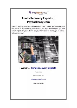 funds recovery experts paybackeasy com