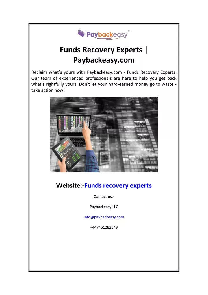 funds recovery experts paybackeasy com