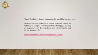 Private Tour Driver Service Malpensa to Livigno  Eliteroyalcars.com