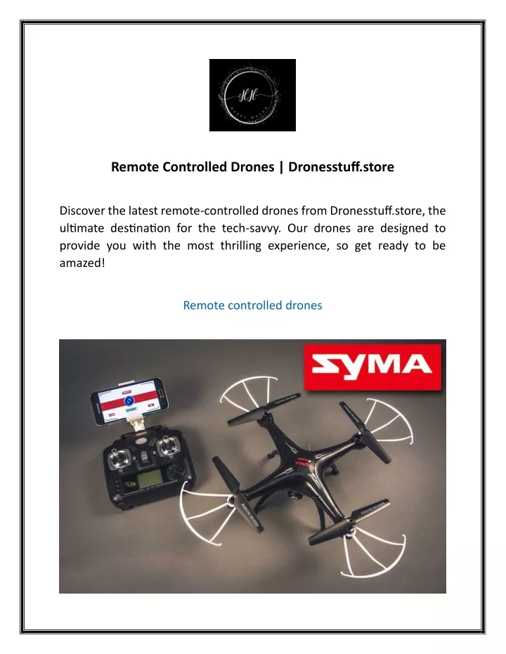 remote controlled drones dronesstuff store