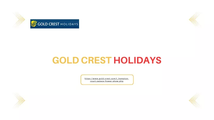 gold crest holidays