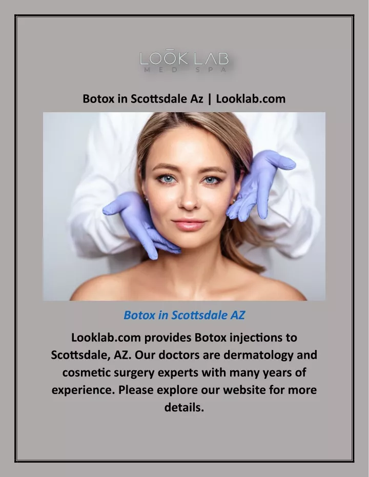 botox in scottsdale az looklab com