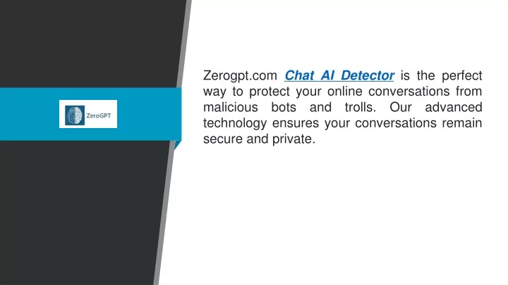 zerogpt com chat ai detector is the perfect