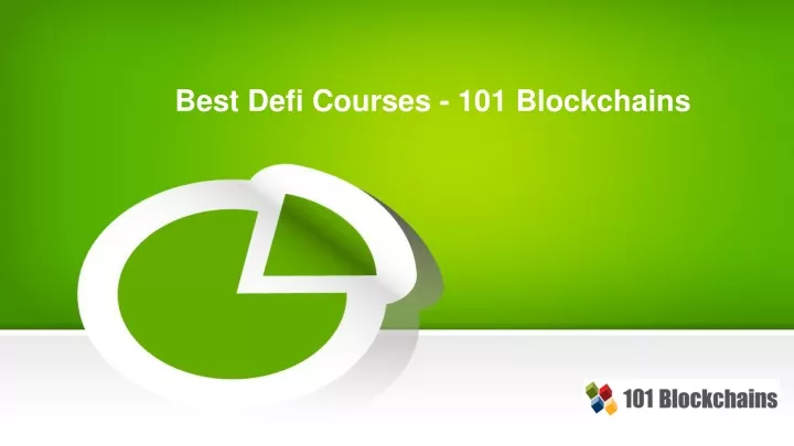 best defi courses 101 blockchains