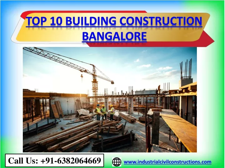 top 10 building construction bangalore