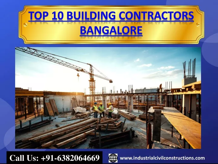 top 10 building contractors bangalore