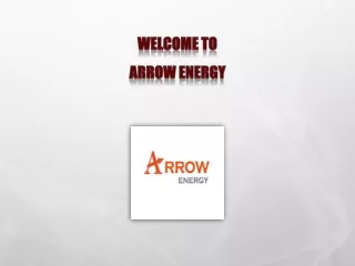 Best Energy Solution | Industrial Plants | Water well Rube - Arrow Energy