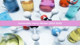 Sustainable Fabrics Market Size, Share, Growth 2029