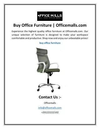 buy office furniture officemalls com