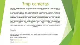 3mp cameras