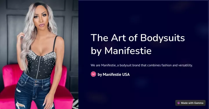 the art of bodysuits by manifestie