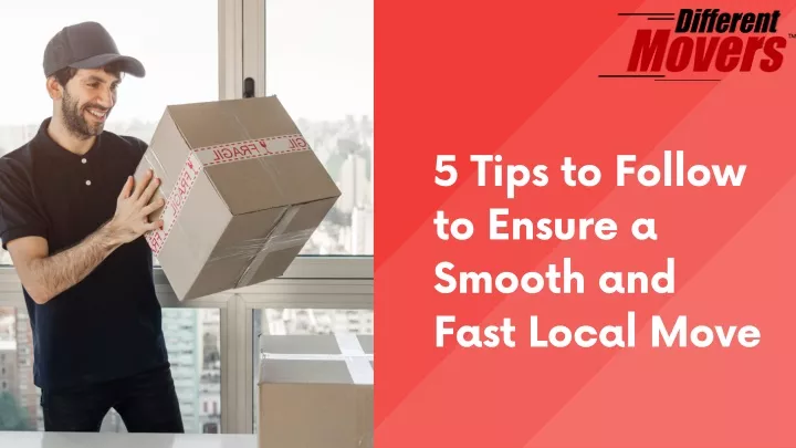 5 tips to follow to ensure a smooth and fast