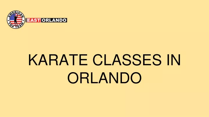 karate classes in orlando