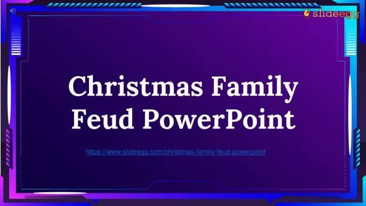 https www slideegg com christmas family feud