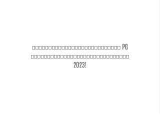 pg 2023