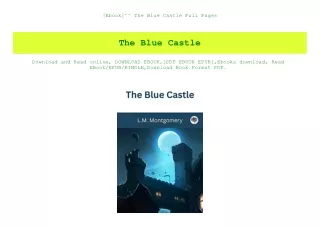 [Ebook]^^ The Blue Castle Full Pages