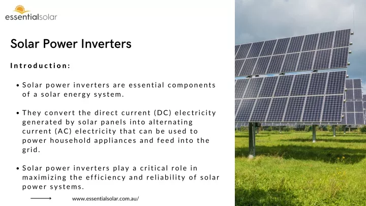 solar power inverters