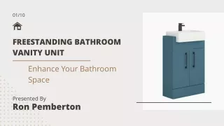 Freestanding Bathroom Vanity Unit Enhance Your Bathroom Space