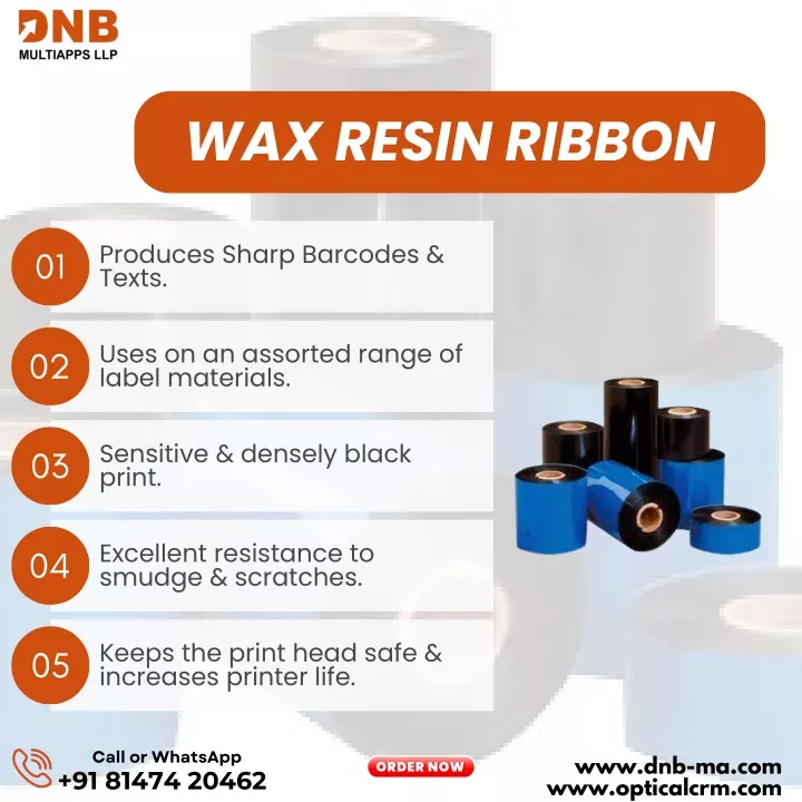 wax resin ribbon