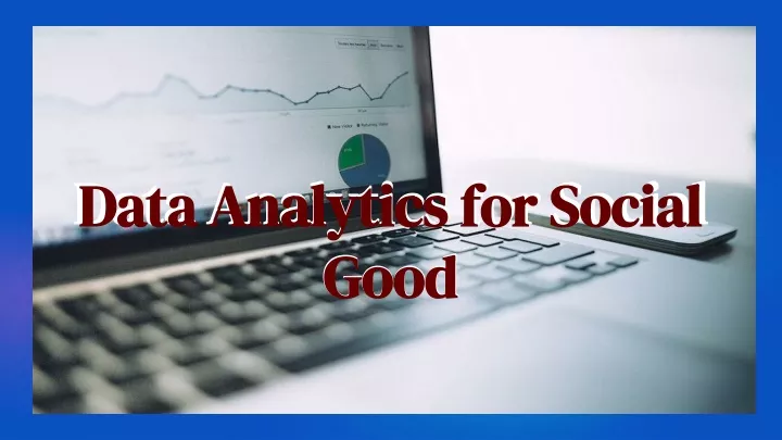 data analytics for social good