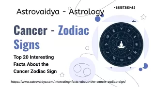 Cancer Zodiac Sign