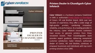 Printer Dealer in Chandigarh