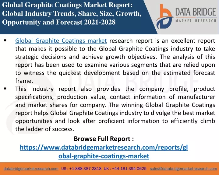 global graphite coatings market report global
