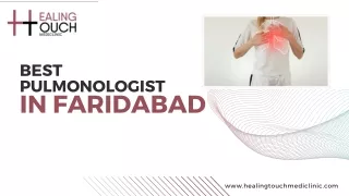 Best pulmonologist in faridabad