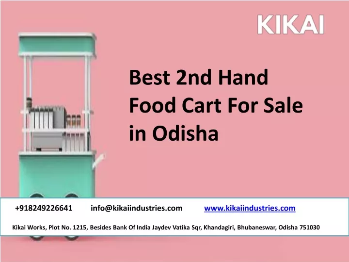 best 2nd hand food cart for sale in odisha