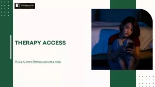 Social Anxiety Disorder Treatment Online | Therapyaccess.org