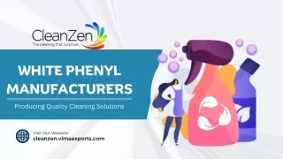 Top White Phenyl Manufacturers in India