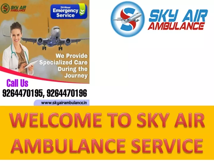 welcome to sky air ambulance service