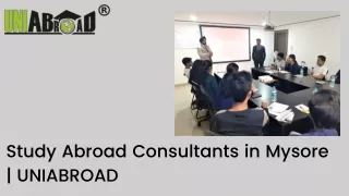 Study Abroad Consultants in Mysore | UNIABROAD