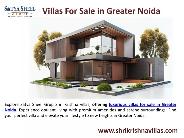 villas for sale in greater noida