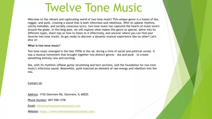 twelve tone music