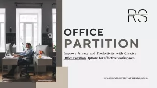 OFFICE PARTITION PPT