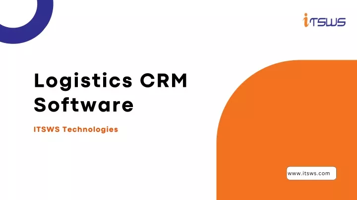 logistics crm software