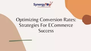 optimizing conversion rates strategies