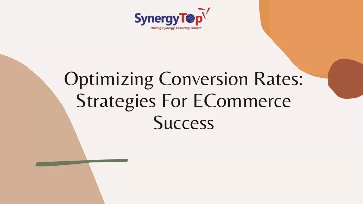 optimizing conversion rates strategies