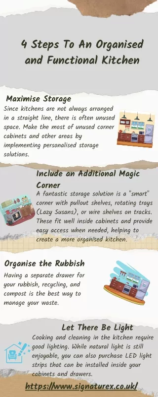 4 Steps To An Organised and Functional Kitchen