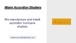 Accordion Shutters - slide 1