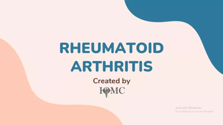 rheumatoid arthritis