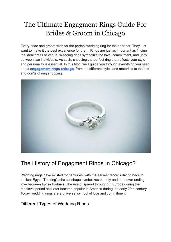 the ultimate engagment rings guide for brides