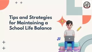 Tips and Strategies for Maintaining a School Life Balance - MTMPS