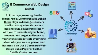 E Commerce Web Design Dubai