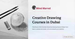 Creative Drawing Courses in Dubai